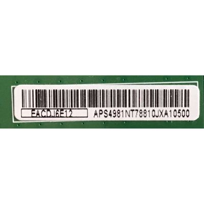 KIT DE TARJETAS PARA TV TCL / MAIN 08-CM50CUN-OC405AA  40-MST10F-MAA2HG / FUENTE 08-L12NLA2-PW200AA  L12NW / T-CON EACDJ6E12  EACDJ6E12 / PANEL V500DJ6-QE1 / LVU500NDEL / MODELO 50S425 - Imagen 4